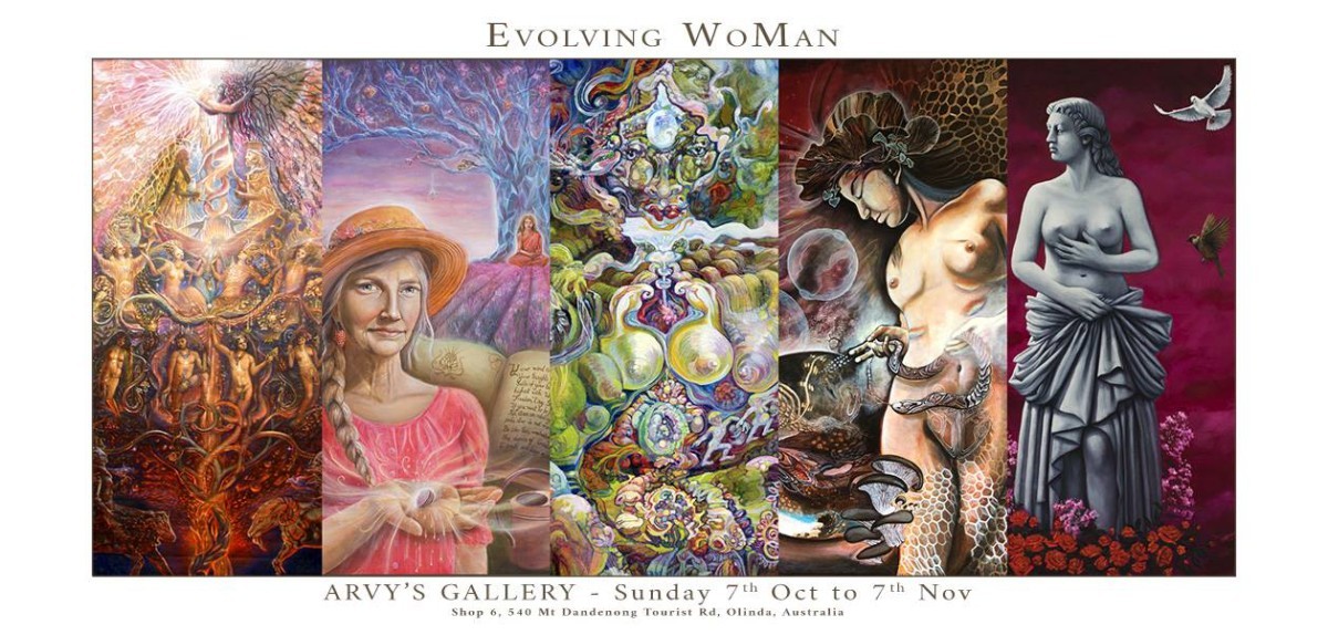 Evolving WoMan - Art Exhibition - Collaboration Project