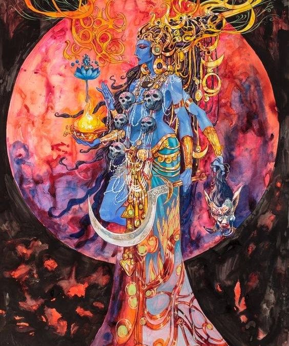 Dark Goddess Spiral 1/8 – Participant Journal