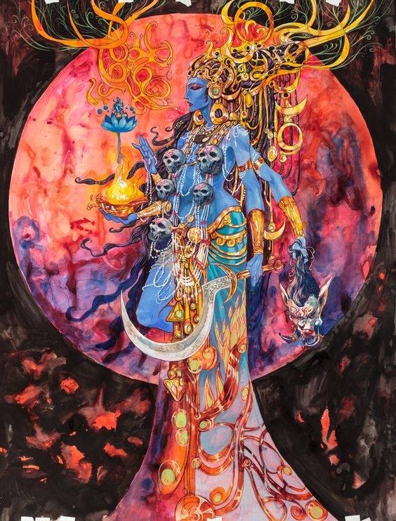 Dark Goddess Spiral 1/8 – Participant Journal